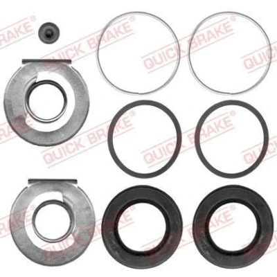 Imagem de QUICK BRAKE 114 0072X Jogo de Reparação Pinça Travão com chapa protecção térmica 38 MERCEDES BENZ: 190, /8 Sedan, SL Cabrio, ALFA ROMEO: Spider