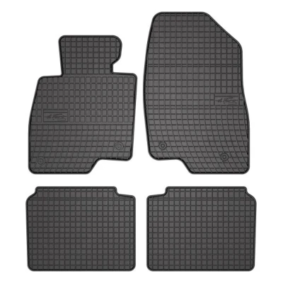 Imagem de FROGUM 542797 Conjunto de tapete chão Borracha à frente e atrás 4 preto medida MAZDA: 6 Carrinha, 3 Hatchback