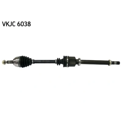 Imagem de SKF VKJC 6038 Veio de transmissão 915, 312 com chumaceira RENAULT: GRAND SCENIC 2, MEGANE 2 Kombi