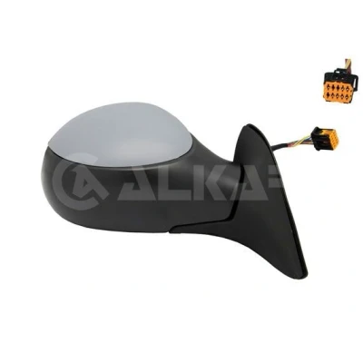 Imagem de Espelho retrovisor Alkar 6122339 à direita com subcapa elétrico aquecível, sensor de temeperatura, dobrável electricamente, convexo para veículo c