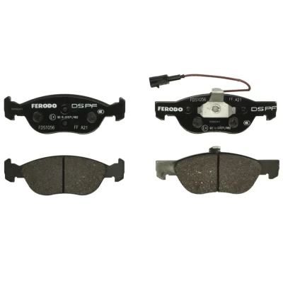Imagem de FERODO RACING FCP1056H Jogo de pastilhas para travão disco FIAT: BRAVO 1, Punto II Hatchback, Grande LANCIA: Dedra Sedan, DELTA 2