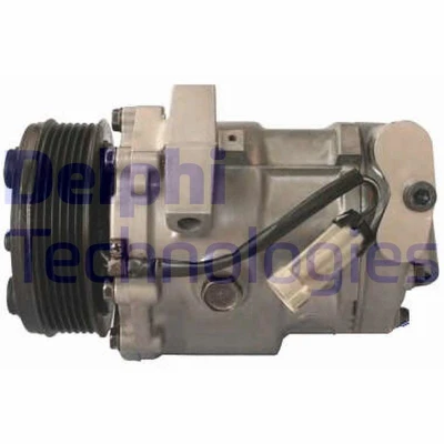 Imagem de DELPHI TSP0159428 compressor Sanden SD6V12 PAG 46 com óleo de OPEL: Astra G CC, H Caravan, Hatchback