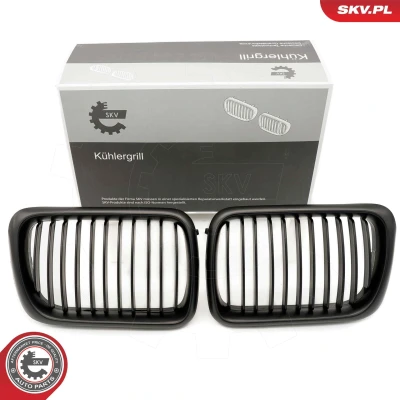 Imagem de ESEN SKV 66SKV051 Grelha de Radiador preto mate BMW: 3 Sedan, Coupe, Compact