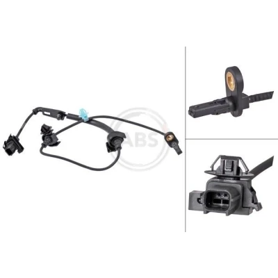 Imagem de A.B.S. 31738 Sensor de ABS activo 680mm 750mm 27mm preto