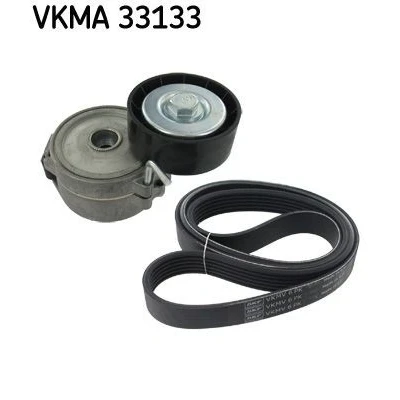 Imagem de SKF VKMA 33133 Jogo de correias trapezoidais estriadas PEUGEOT: 508 I SW, 407 Sedan, CITROËN: C5 II Hatchback, III Carrinha