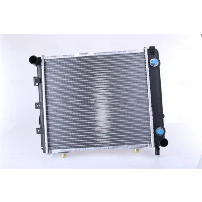 Imagem de NISSENS 62650 Radiador, arrefecimento do motor Alumínio 410 370 42 Aletas de refrigeração soldadas MERCEDES BENZ: W124 Sedan