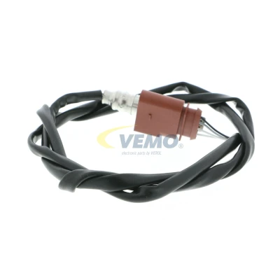 Imagem de VEMO Original Quality V10 76 0059 Sonda lambda para o catalisador M18 x 1,5 de diagnóstico, Rosca pré lubrificada castanho 4 em forma D