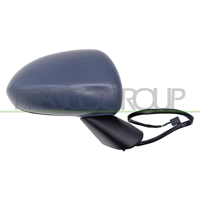 Imagem de Espelho retrovisor Prasco OP0347213P Premium à direita preto/branco com subcapa elétrico ajustável pelo interior OPEL: Corsa D Hatchback