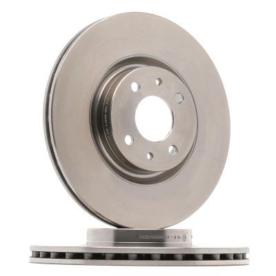 Imagem de DELPHI BG2407 Disco de travão 284 22 4 ventilado oleado não tratado sem o rolamento da roda, anel sensor do ABS FIAT: Stilo Hatchback, BRAVO 2