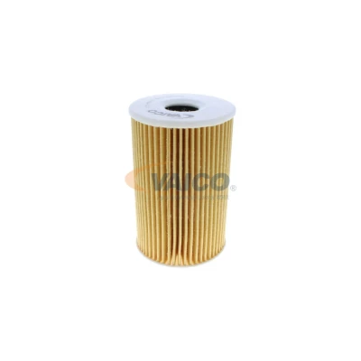 Imagem de VAICO V10 8553 Filtro de óleo Q+, original equipment manufacturer quality Cartucho filtrante VOLKSWAGEN: Golf 6, Polo V Hatchback, 5