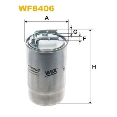 Imagem de Filtro combustível wix wf8406