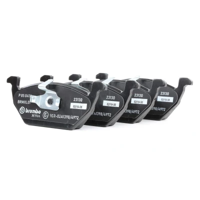 Imagem de BREMBO P 85 041X Jogo de pastilhas para travão disco excl. contacto aviso desgaste sem acessórios SEAT: Ibiza 3, 4, 4 Sportcoupe