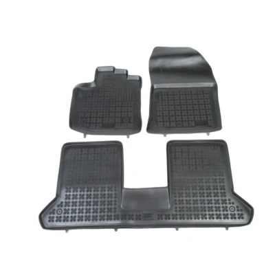 Imagem de REZAW PLAST 203405 Conjunto de tapete chão Borracha à frente e atrás 3 preto