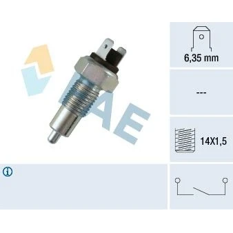 Imagem de FAE 40240 Interruptor, luz de marcha atrás FIAT: Uno Hatchback