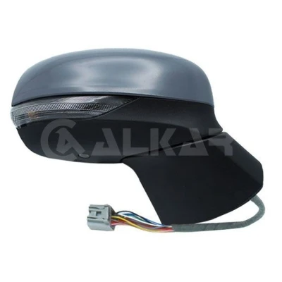 Imagem de Espelho retrovisor Alkar 6150077 à direita com subcapa elétrico aquecível, dobrável electricamente, convexo, iluminação circundante FORD: Puma SUV