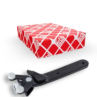 Imagem de FEBI BILSTEIN 171024 Guia dos roletes, porta corrediça à esquerda, em baixo VOLKSWAGEN: CADDY 3, 4 Kasten