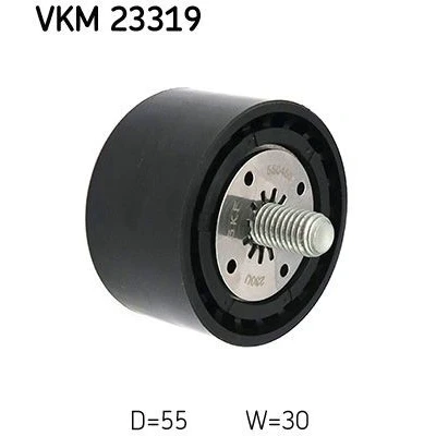 Imagem de SKF VKM 23319 Polia de desvio/de guia, correia dentada PEUGEOT: 308 II Hatchback, SW 2, Van / Carrinha