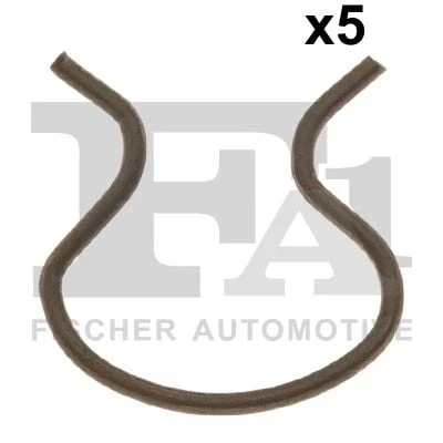 Imagem de FA1 12 40025.5 Grampo, friso Metal OPEL: Astra G Caravan, H Hatchback, Corsa C Van, FIAT: Panda I Multipla, Grande Punto Hatchback