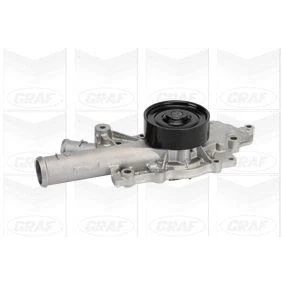Imagem de GRAF PA955 Bomba de água com junta mecânico Chapa aço 90 para accionamento da correia trapezoidal estriada MERCEDES BENZ: Classe S Sedan