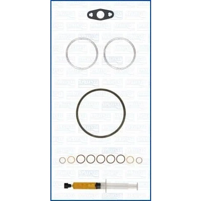 Imagem de AJUSA JTC12319 Kit de montagem, turbocompressor with studs, syringe oil com juntas instruções montagem BMW: 5 Sedan