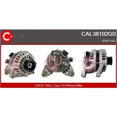 Imagem de CASCO CAL20128AS Alternador 12V 70A NISSAN: Primera Sedan, SUNNY 3 Liftback
