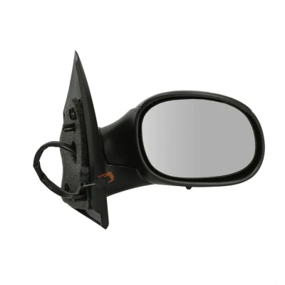 Imagem de Espelho retrovisor Tyc 305 0085 à direita preto convexo, aquecível, com sensor de temeperatura, para regulação eléctrica dos espelhos