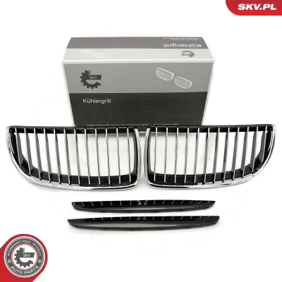 Imagem de ESEN SKV 66SKV088 Grelha de Radiador crómio/negro BMW: 3 Touring, Sedan