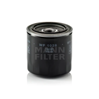 Imagem de MANN FILTER WP 1026 Filtro de óleo M 24 X 1.5 com uma válvula retenção aparafusado TOYOTA: Avensis II Sedan, Station Wagon