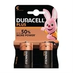 Imagem de Duracell Plus Power 2 Pilhas LR14 1.5V