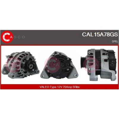 Imagem de CASCO CAL10439AS Alternador 12V 100A OPEL: Astra H Hatchback, GTC, Caravan