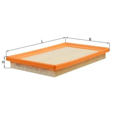 Imagem de MAHLE ORIGINAL LX 1896 Filtro de ar 32,1 164 271,0 Cartucho filtrante HYUNDAI: Atos