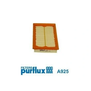 Imagem de PURFLUX A925 Filtro de ar 37 135 225 Cartucho filtrante FIAT: Cinquecento, Panda I Hatchback, Seicento / 600 Hatchback
