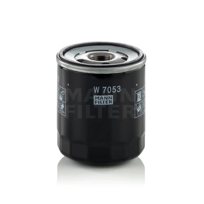 Imagem de MANN FILTER W 7053 Filtro de óleo M 20 X 1.5 com uma válvula retenção aparafusado PEUGEOT: 106 II Hatchback, 205 Hatchback