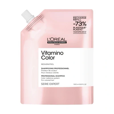 Imagem de L&#039;Oréal Professionnel Vitamino Color Shampoo Refill Pack 500ml for Coloured Hair