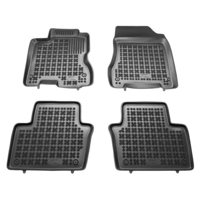 Imagem de REZAW PLAST 201909 Conjunto de tapete chão Borracha à frente e atrás preto