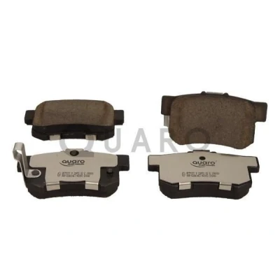 Imagem de QUARO QP7537C Jogo de pastilhas para travão disco Eixo traseiro com avisador sonoro desgaste HONDA: CIVIC 7 Hatchback, 6 Fastback