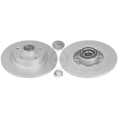 Imagem de A.B.S. COATED 18160C Disco de travão 274 11 5 114,3 cheio revestido com anel sensor magnético integrado RENAULT: GRAND SCENIC 3, Fluence