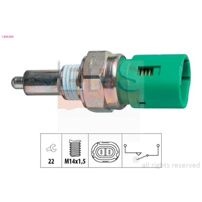 Imagem de EPS 1.860.096 Interruptor, luz de marcha atrás Made in Italy OE Equivalent RENAULT: MEGANE 2, SCENIC LAGUNA 2 Grandtour, MITSUBISHI: Space Star