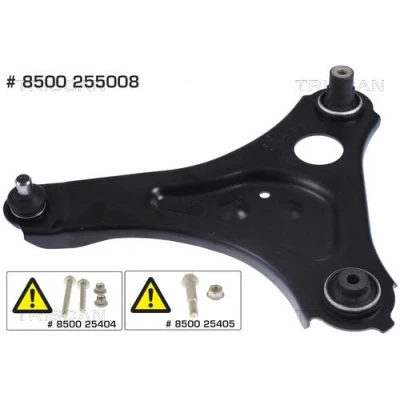 Imagem de TRISCAN 8500 255008 Braço de suspensão com articulação suspensão/guia, apoio borracha transversal SMART: Forfour II Hatchback