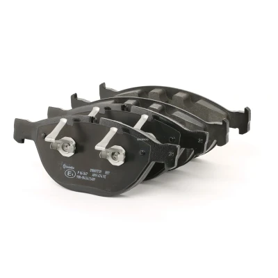 Imagem de BREMBO P 06 047 Jogo de pastilhas para travão disco preparado indicador aviso desgaste com grampo do êmbolo sem acessórios BMW: 6 Coupe