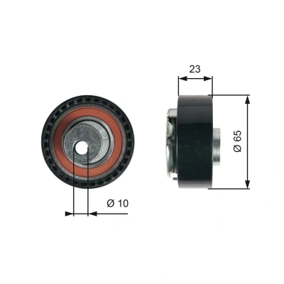 Imagem de GATES T43228 Rolo tensor, correia dentada Tru Power