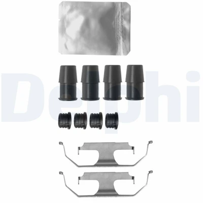 Imagem de DELPHI LX0643 Kit de acessórios, pastilhas travão BMW: 4 Coupe, 3 Touring, Sedan