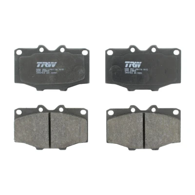 Imagem de TRW GDB352 Jogo de pastilhas para travão disco não preparado indicador aviso desgaste TOYOTA: Land Cruiser Prado 70 SUV, HILUX 4 Pick up