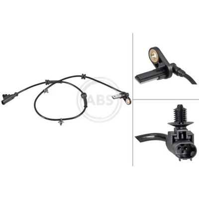 Imagem de A.B.S. 30728 Sensor de ABS activo 880 preto NISSAN: Almera II Hatchback