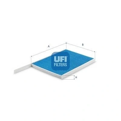 Imagem de UFI 34.233.00 Filtro, ar do habitáculo Com efeito antibacteriano 249 182 20 RENAULT: Koleos I