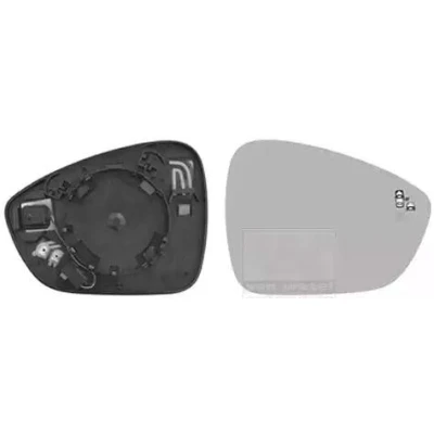 Imagem de VAN WEZEL 0979838 Vidro Espelho à direita CITROËN: Grand C4 Spacetourer