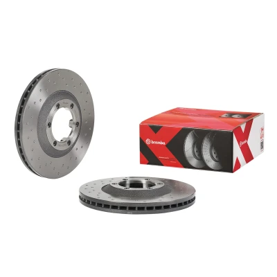 Imagem de BREMBO Disco de travão ISUZU: D Max 1 Pickup, II Pick up 27mm 6 perfurado/ventilado 09.B267.1X 8973606770,8973606771,8973606772,8973606780