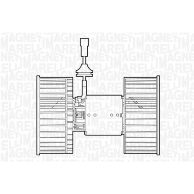 Imagem de Motor do ventilador MAGNETI MARELLI 069412534010