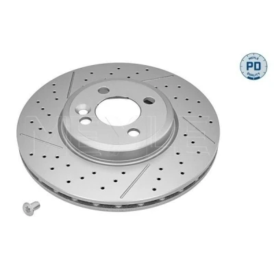 Imagem de MEYLE 315 521 0056/PD Disco de travão Eixo dianteiro 294 22 4 100 ventilado revestido com parafusos MINI: Hatchback, Clubman, Cabrio