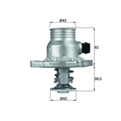 Imagem de MAHLE ORIGINAL TM 11 105 Termóstato, líquido de refrigeração com junta BMW: 5 Sedan, 7, Touring